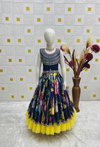 Oc 223 Heavy Chinon With Embroidery Sequence Work Kids Girs Wear Gown Collection Wholesale Online